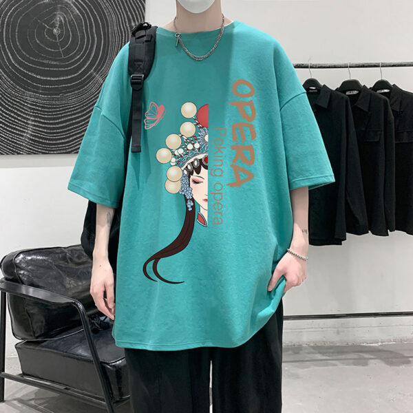 T-shirt, Beijing opera elements, new trend